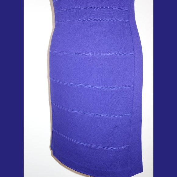 Cluny Royal Blue Paneled Tank Dress - Size 6 - Picture 9 of 15